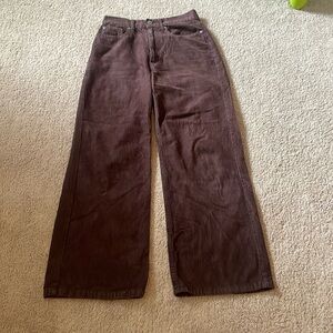 Urban Outfitters BDG size 26 high and wide corduroy jeans.